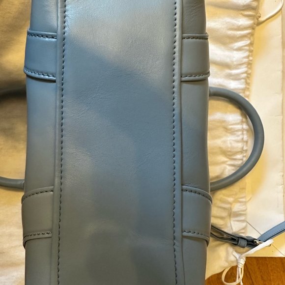 NEW Prada Light Blue Bowling Bag - Picture 6 of 9